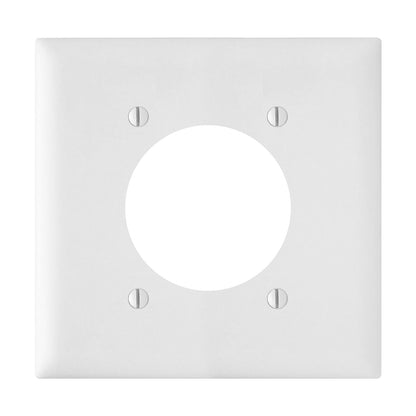 Wall Plate: 2G 250V Receptacle