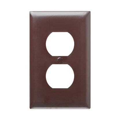 Wall Plate: 1G Duplex Receptacle