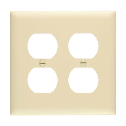 Wall Plate: 2G Duplex Receptacle