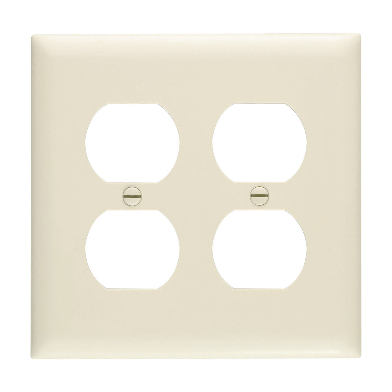 Wall Plate: 2G Duplex Receptacle