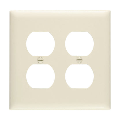 Wall Plate: 2G Duplex Receptacle