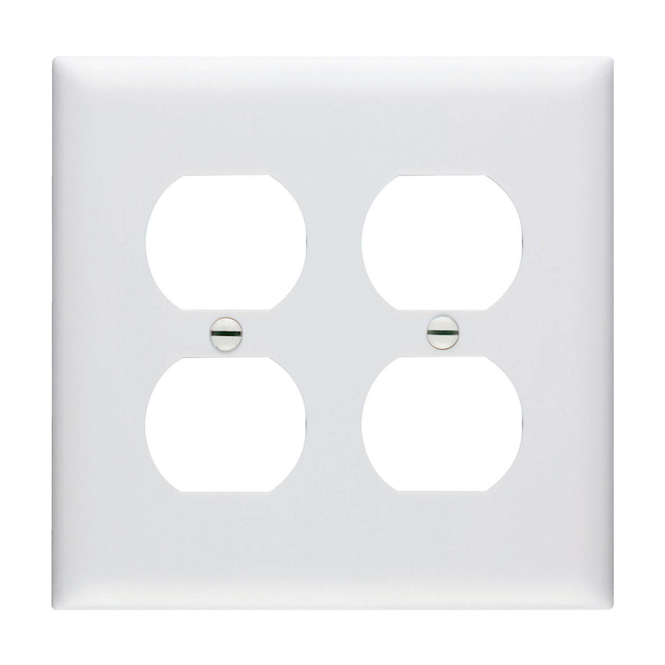 Wall Plate: 2G Duplex Receptacle