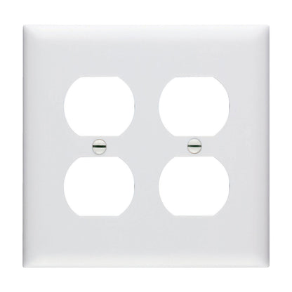 Wall Plate: 2G Duplex Receptacle