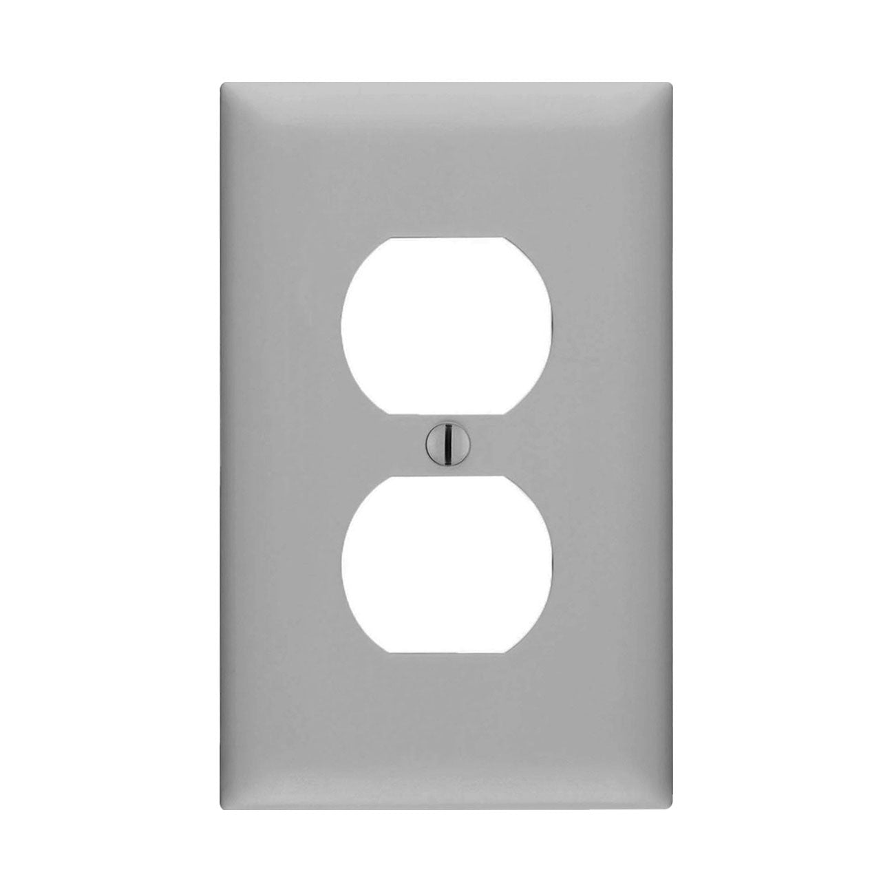 Wall Plate: 1G Duplex Receptacle