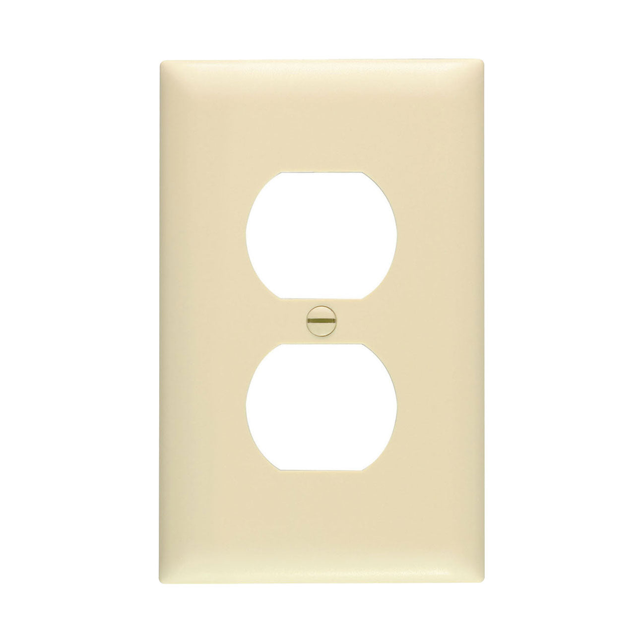 Wall Plate: 1G Duplex Receptacle