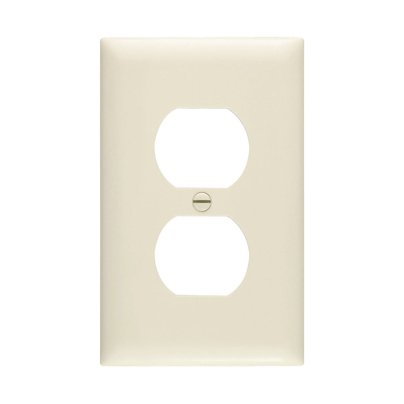 Wall Plate: 1G Duplex Receptacle