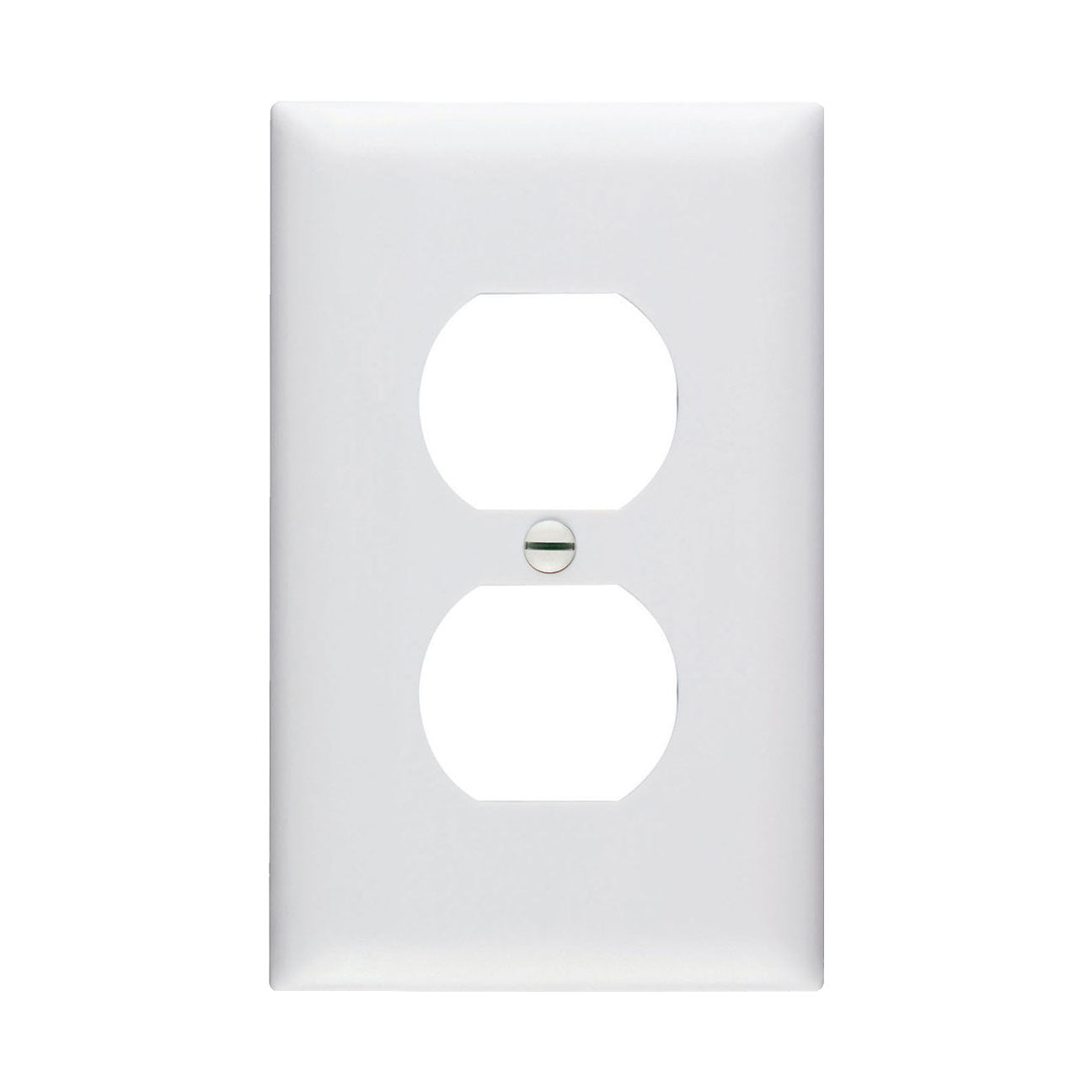 Wall Plate: 1G Duplex Receptacle