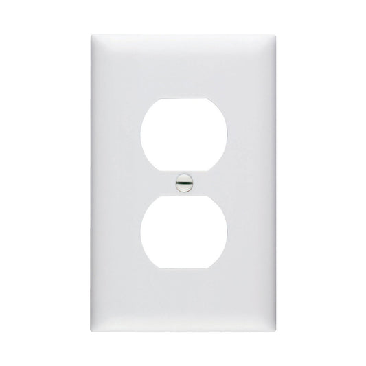 Wall Plate: 1G Duplex Receptacle