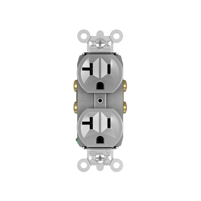 Receptacle: Duplex, TR, 20A