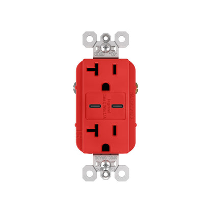 Receptacle: USB C/C, TR, 20A