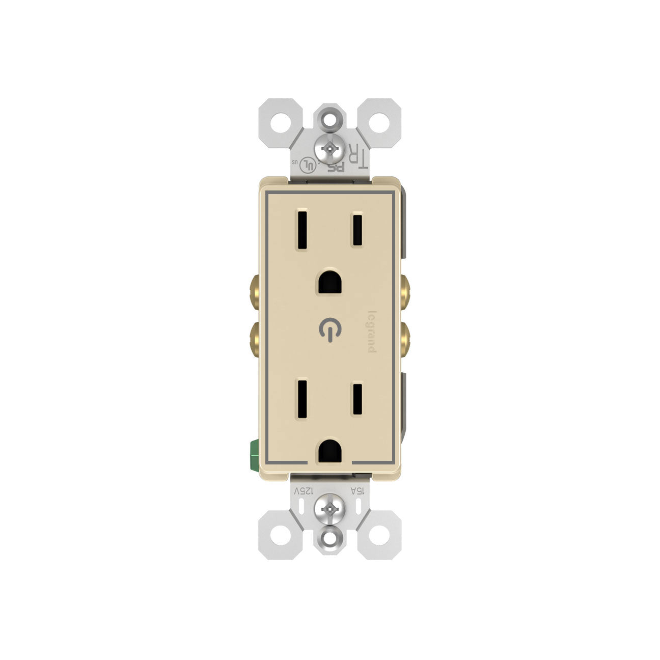 Receptacle: Decora, Full-Controlled, TR, 15A