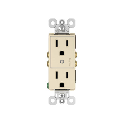 Receptacle: Decora, Half-Controlled, TR, 15A