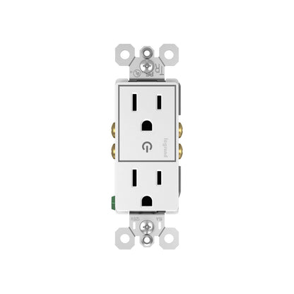 Receptacle: Decora, Half-Controlled, TR, 15A