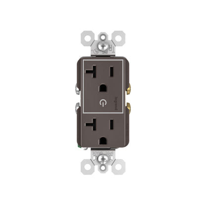 Receptacle: Decora, Half-Controlled, TR, 20A