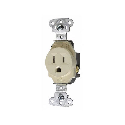 Receptacle: Simplex, TR, 15A