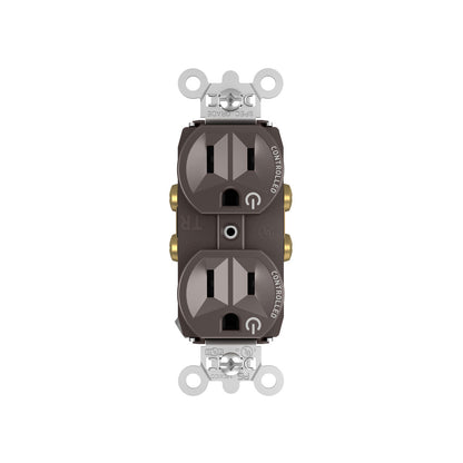 Receptacle: Duplex, Full-Controlled, TR, 15A