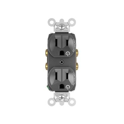 Receptacle: Duplex, Full-Controlled, TR, 15A