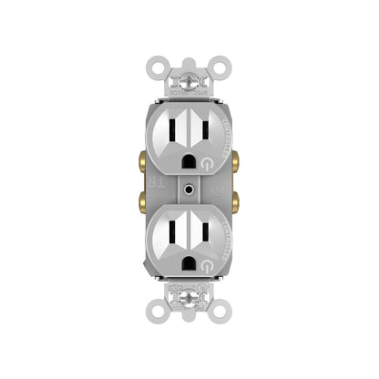 Receptacle: Duplex, Full-Controlled, TR, 15A