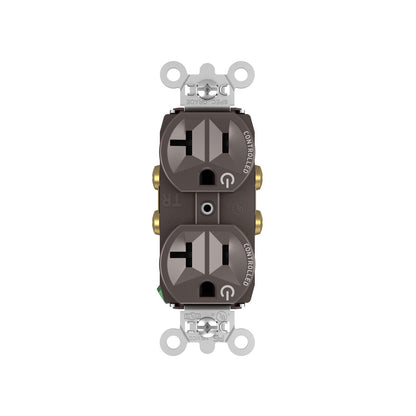 Receptacle: Duplex, Full-Controlled, TR, 20A