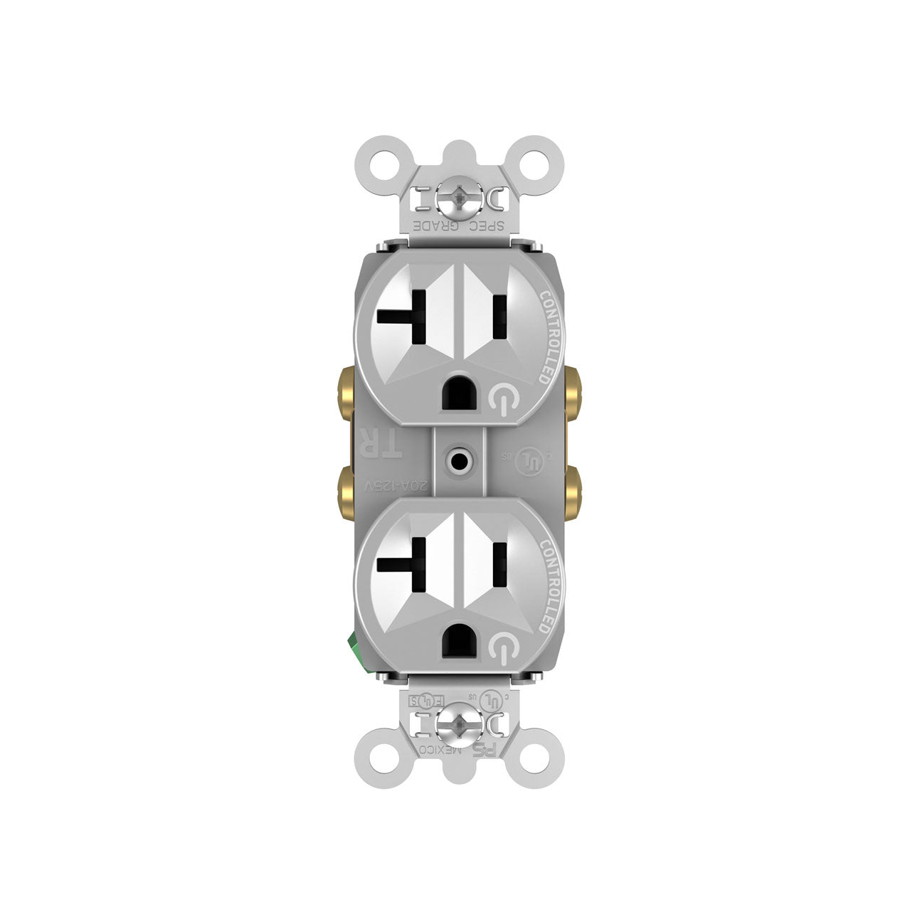 Receptacle: Duplex, Full-Controlled, TR, 20A