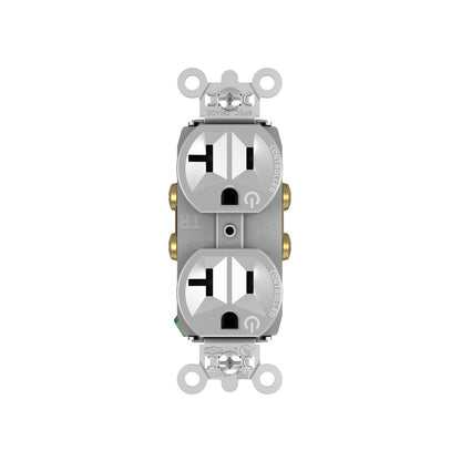 Receptacle: Duplex, Full-Controlled, TR, 20A