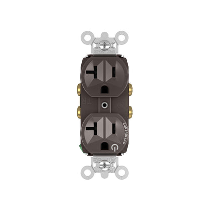 Receptacle: Duplex, Half-Controlled, TR, 20A