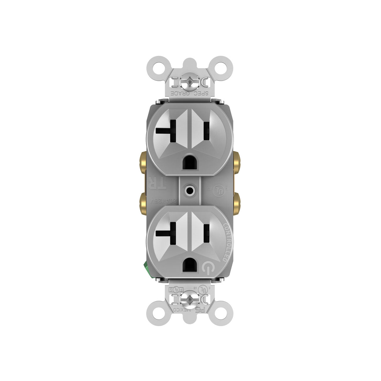 Receptacle: Duplex, Half-Controlled, TR, 20A