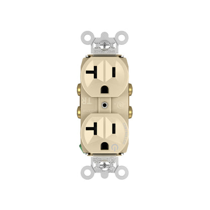 Receptacle: Duplex, Half-Controlled, TR, 20A