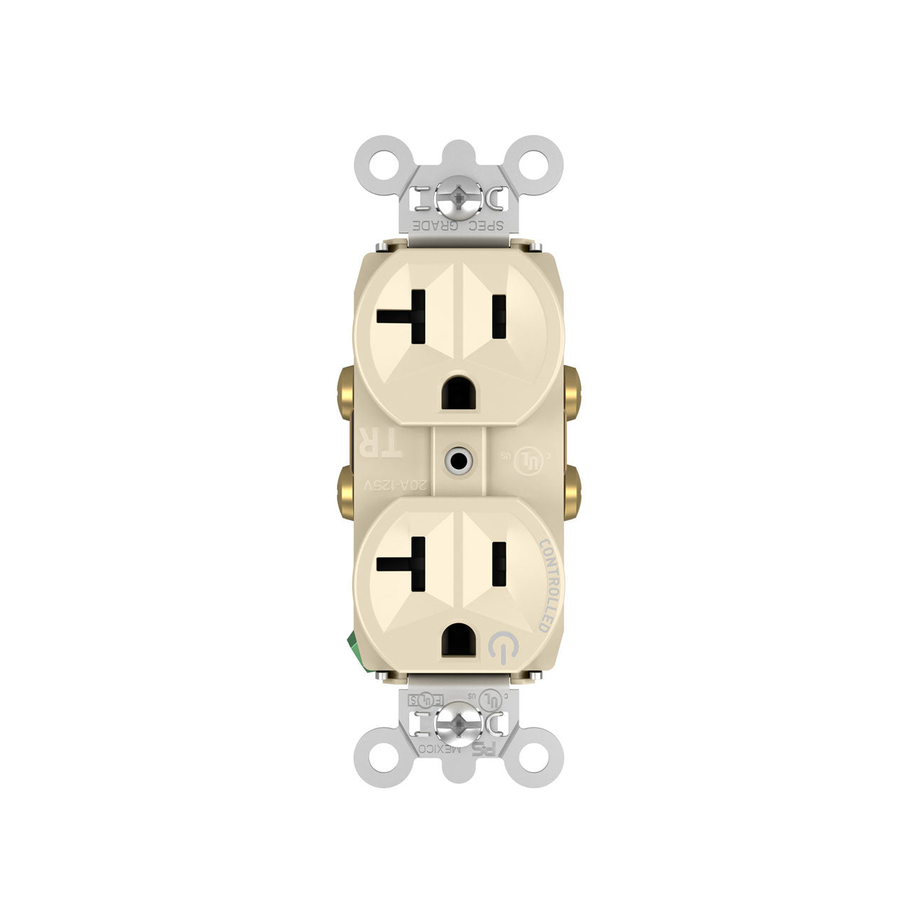 Receptacle: Duplex, Half-Controlled, TR, 20A