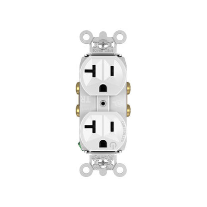 Receptacle: Duplex, Half-Controlled, TR, 20A