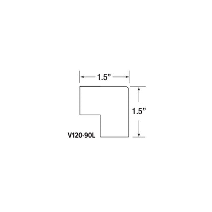 V120 90° Left Connector