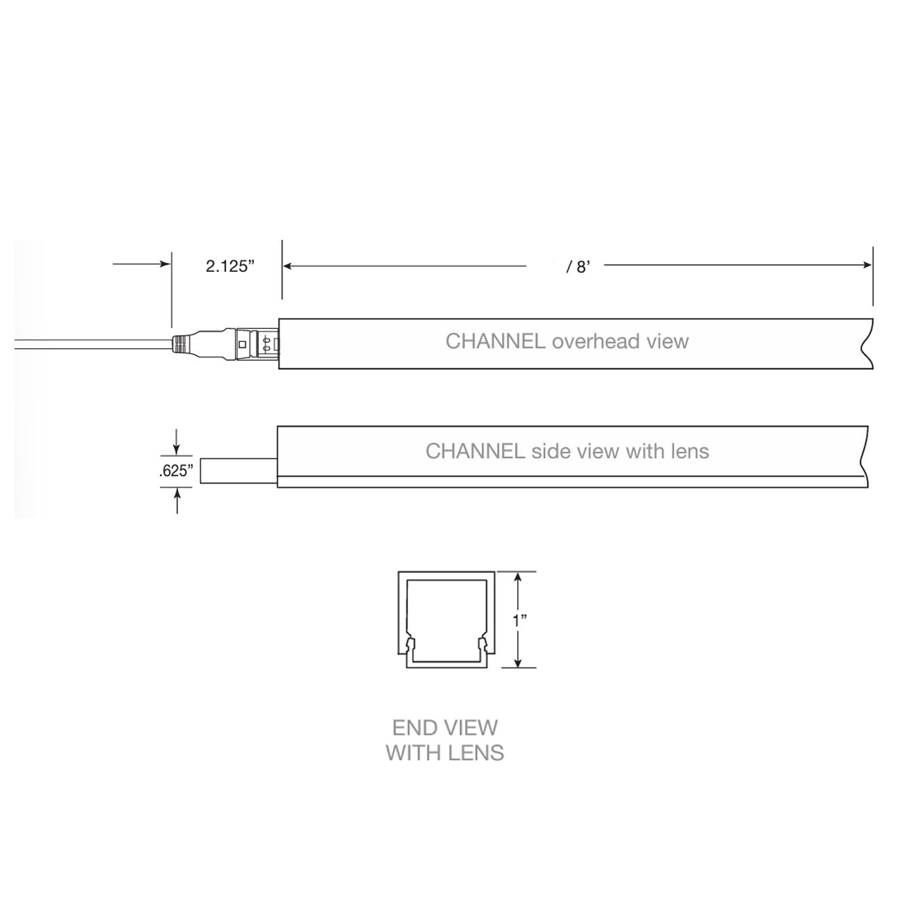 V120 Channel Lens