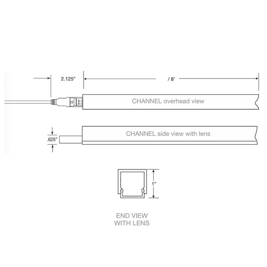 V120 Channel Lens