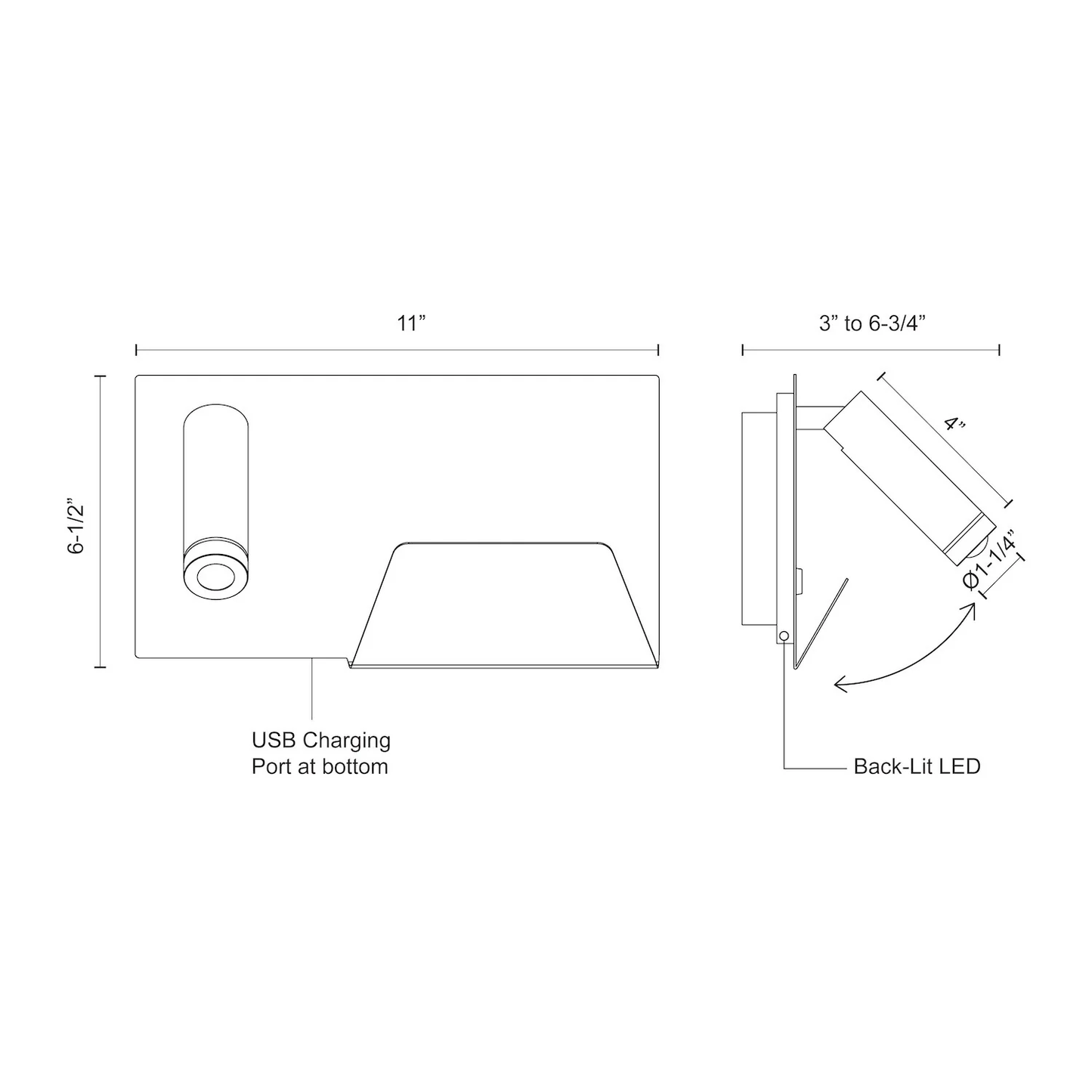 Dorchester 11-in Wall Sconce [L]