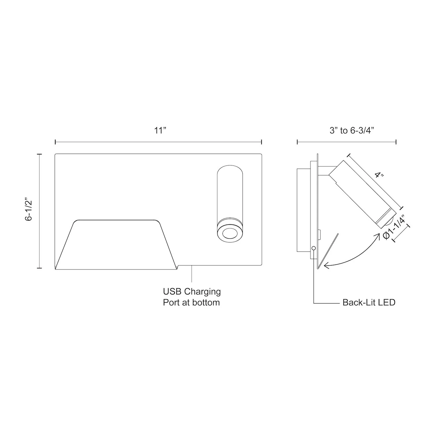 Dorchester 11-in Wall Sconce [R]