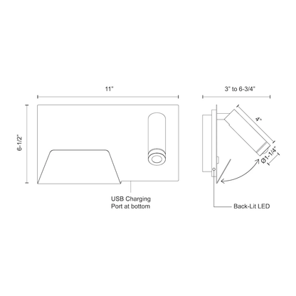 Dorchester 11-in Wall Sconce [R]