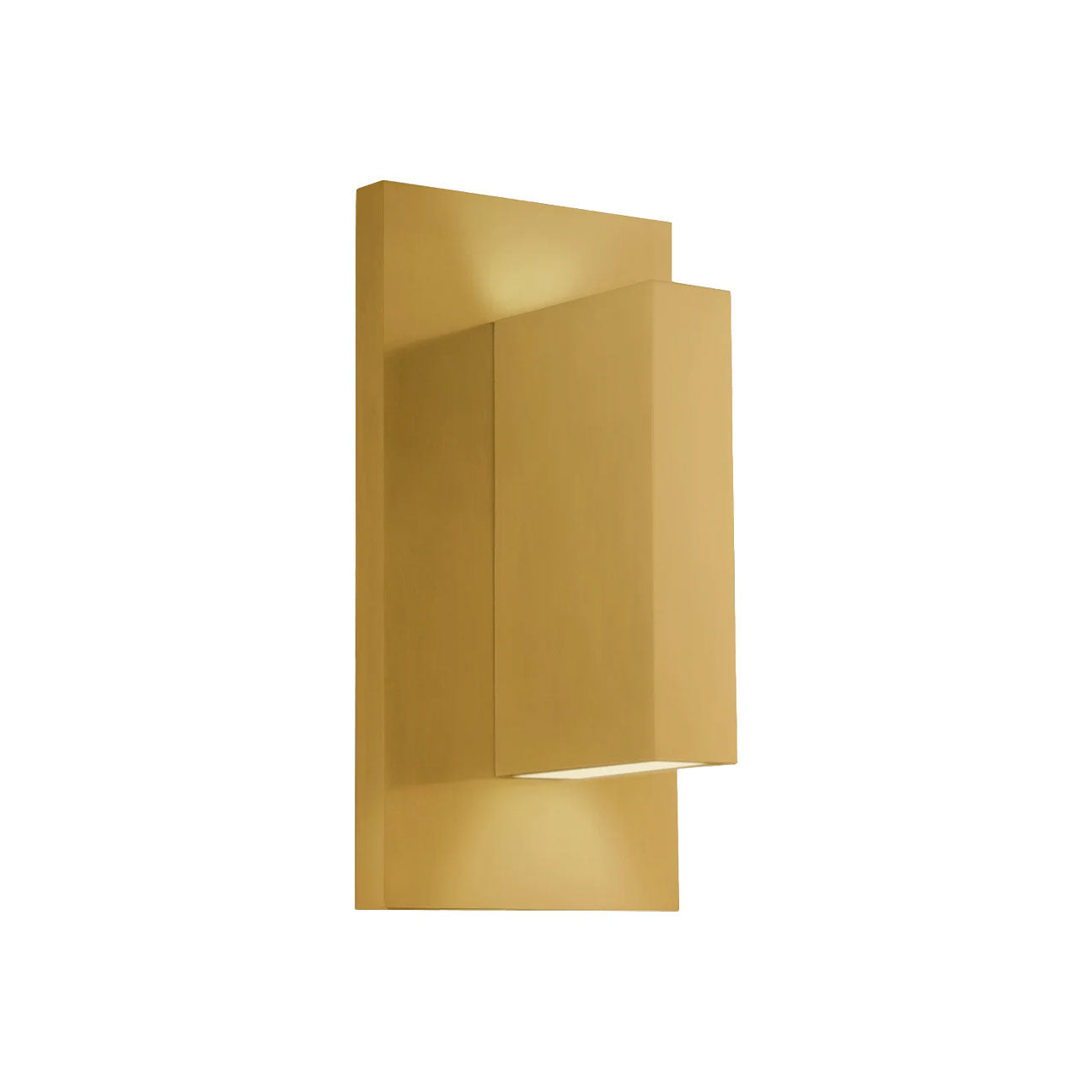 Vista 9-in Wall Sconce - Brushed Gold